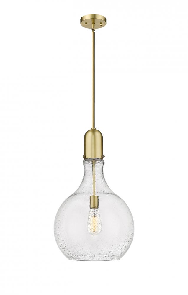 Amherst - 1 Light - 14 inch - Satin Gold - Stem hung - Pendant