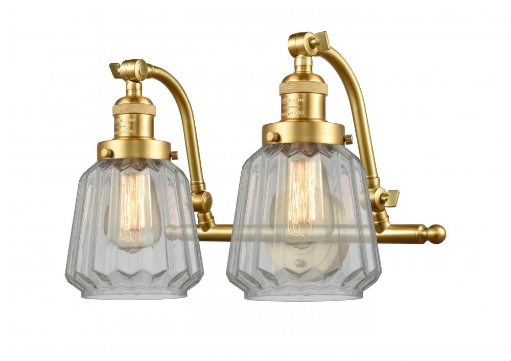 Chatham - 2 Light - 18 inch - Satin Gold - Bath Vanity Light