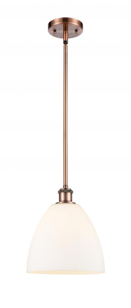 Bristol - 1 Light - 9 inch - Antique Copper - Mini Pendant