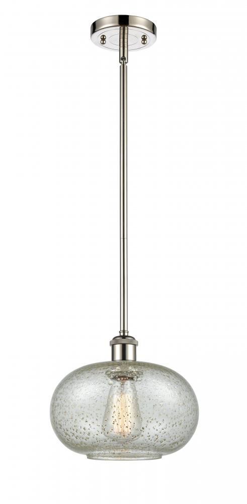 Gorham - 1 Light - 10 inch - Polished Nickel - Mini Pendant