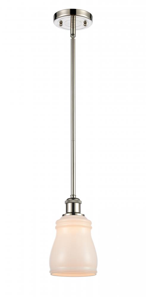 Ellery - 1 Light - 5 inch - Polished Nickel - Mini Pendant