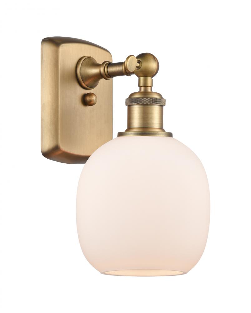 Belfast - 1 Light - 6 inch - Brushed Brass - Sconce