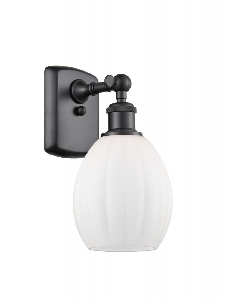 Eaton - 1 Light - 6 inch - Matte Black - Sconce