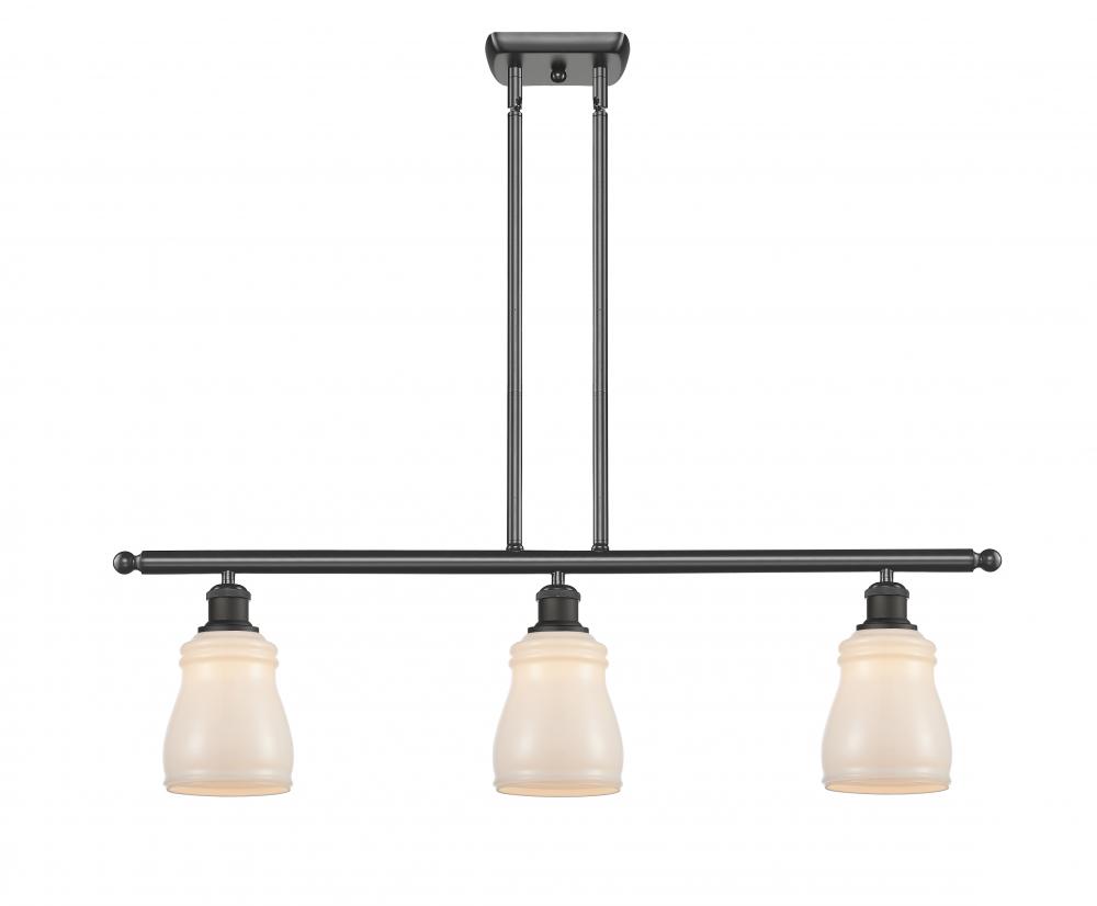 Ellery - 3 Light - 36 inch - Oil Rubbed Bronze - Cord hung - Island Light