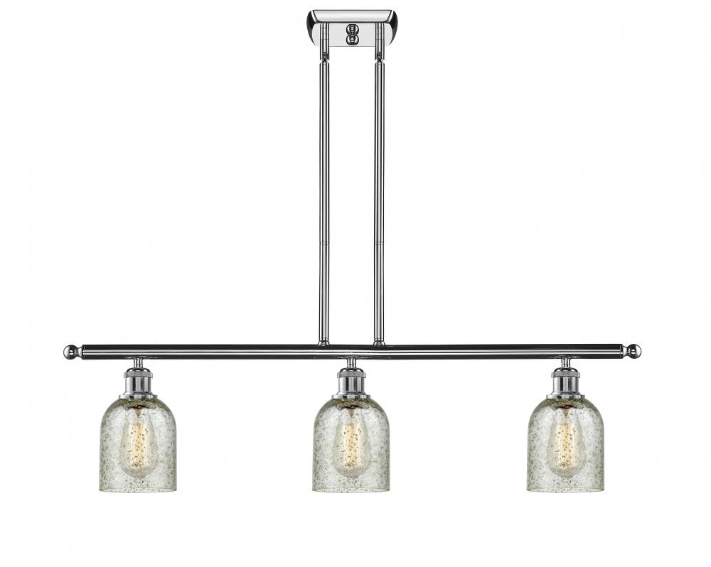 Caledonia - 3 Light - 36 inch - Polished Chrome - Cord hung - Island Light