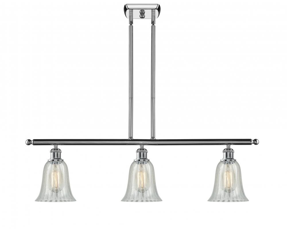 Hanover - 3 Light - 36 inch - Polished Chrome - Cord hung - Island Light