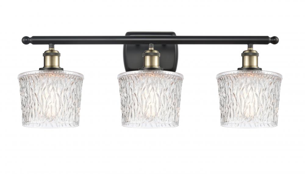 Niagara - 3 Light - 27 inch - Black Antique Brass - Bath Vanity Light