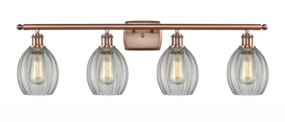 Eaton - 4 Light - 36 inch - Antique Copper - Bath Vanity Light