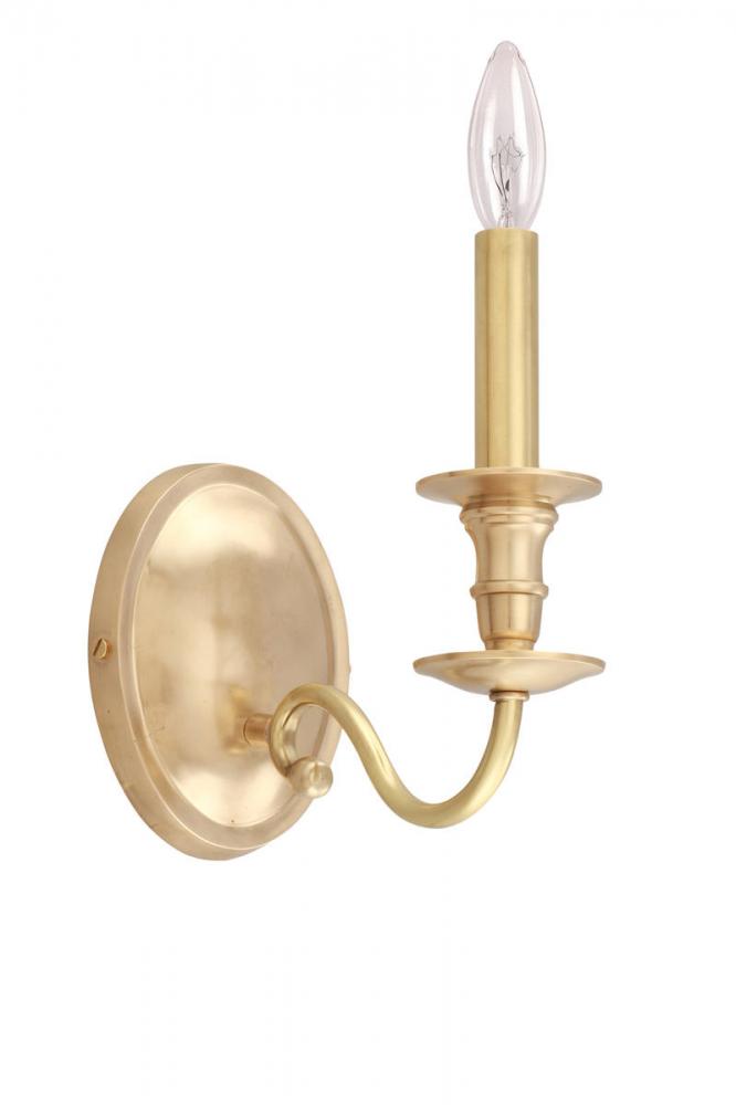 Sonia - 1 Light - 5 inch - Natural Brass - Sconce