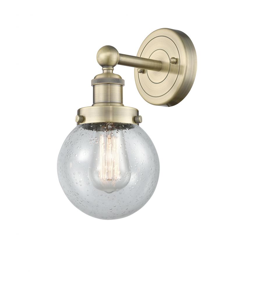 Beacon - 1 Light - 6 inch - Antique Brass - Sconce