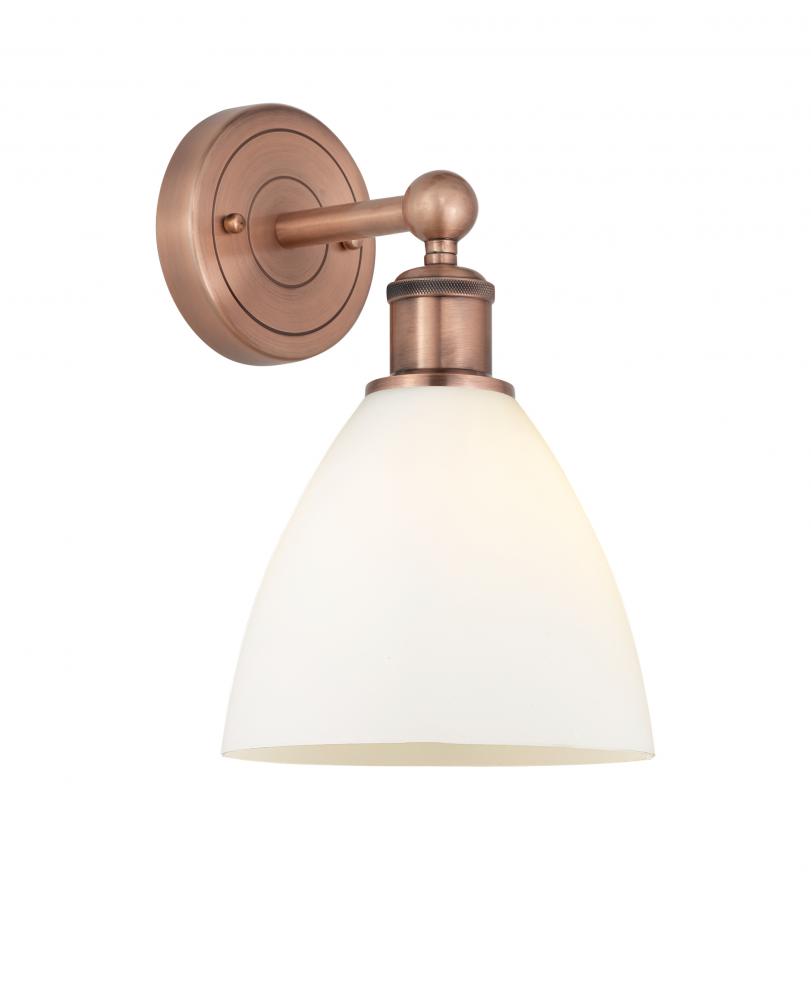 Bristol - 1 Light - 8 inch - Antique Copper - Sconce