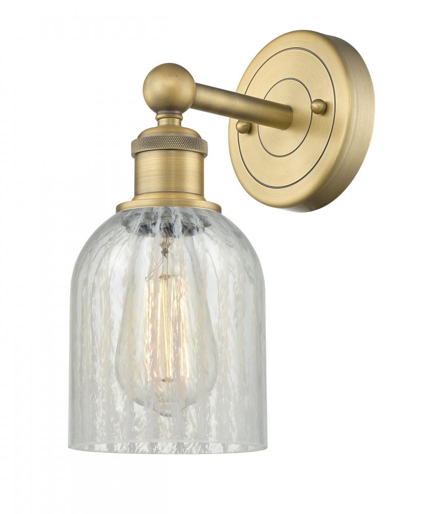 Caledonia - 1 Light - 5 inch - Brushed Brass - Sconce