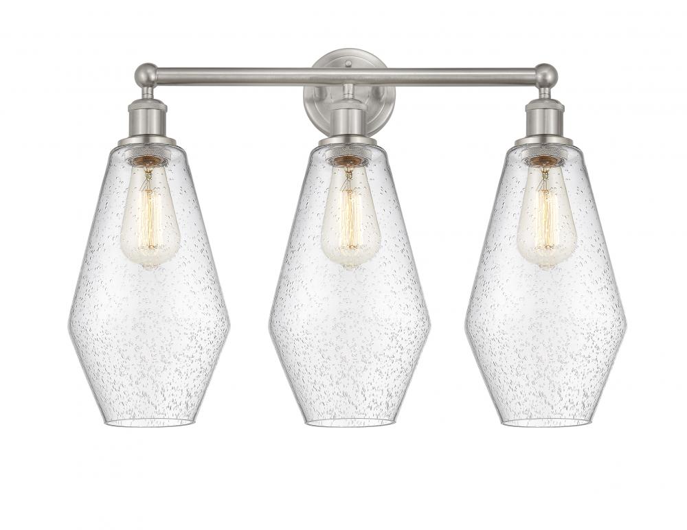 Cindyrella - 3 Light - 25 inch - Satin Nickel - Bath Vanity Light