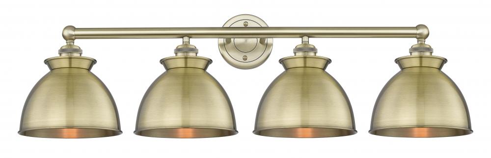 Adirondack - 4 Light - 35 inch - Antique Brass - Bath Vanity Light
