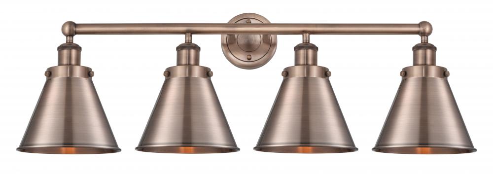 Appalachian - 4 Light - 35 inch - Antique Copper - Bath Vanity Light