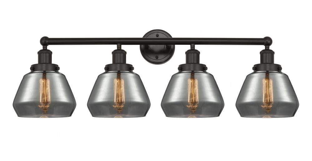 Fulton - 4 Light - 34 inch - Oil Rubbed Bronze - Bath Vanity Light