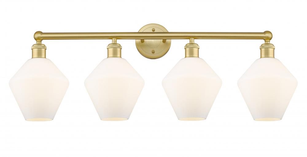 Cindyrella - 4 Light - 35 inch - Satin Gold - Bath Vanity Light