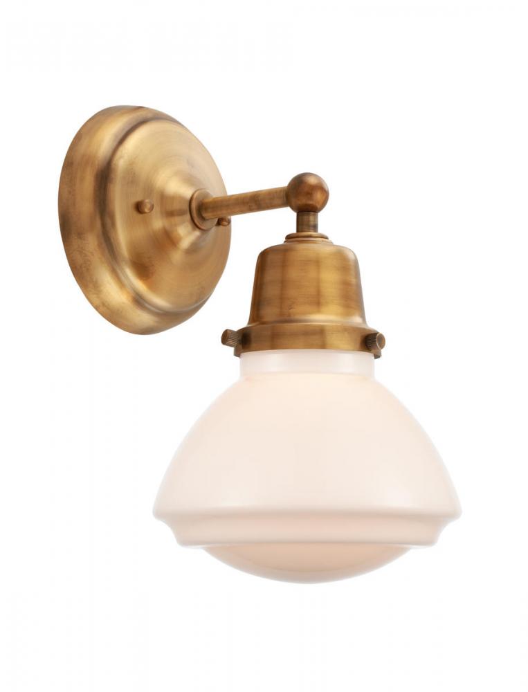 Olean - 1 Light - 7 inch - Brushed Brass - Sconce