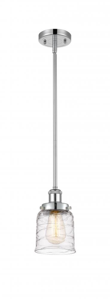 Bell - 1 Light - 5 inch - Polished Chrome - Mini Pendant