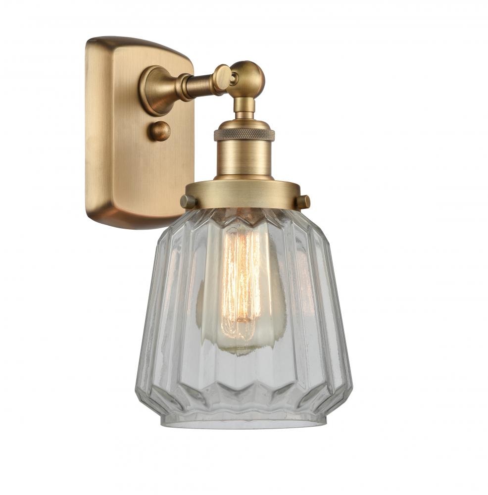 Chatham - 1 Light - 6 inch - Brushed Brass - Sconce