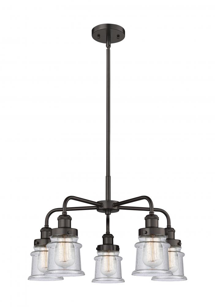 Canton - 5 Light - 24 inch - Oil Rubbed Bronze - Chandelier