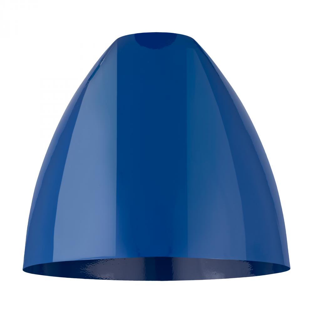 Plymouth Light 12 inch Blue Metal Shade