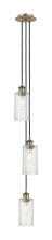 Innovations Lighting 103B-3P-BB-G434-7SDY - Crown Point - 3 Light - 7 inch - Brushed Brass - Multi Pendant