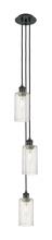 Innovations Lighting 103B-3P-BK-G434-7SDY - Crown Point - 3 Light - 7 inch - Matte Black - Multi Pendant