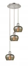 Innovations Lighting 113B-3P-PN-G96 - Fenton - 3 Light - 13 inch - Polished Nickel - Cord Hung - Multi Pendant