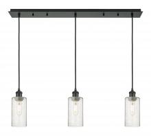  123B-3P-BK-G434-7SDY - Crown Point - 3 Light - 37 inch - Matte Black - Linear Pendant