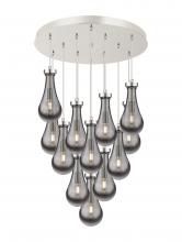 Innovations Lighting 126-451-1P-PN-G451-5SM - Owego - 12 Light - 24 inch - Polished Nickel - Multi Pendant