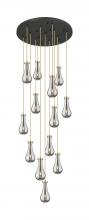 Innovations Lighting 132BK-451-1P-CB-G451-5SM - Owego - 13 Light - 32 inch - Brushed Champagne Bronze - Multi Pendant