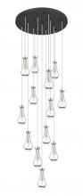 Innovations Lighting 132BK-451-1P-PN-G451-5CL-20 - Owego - 13 Light - 32 inch - Polished Nickel - Multi Pendant