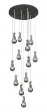 Innovations Lighting 132BK-451-1P-PN-G451-5SM-20 - Owego - 13 Light - 32 inch - Polished Nickel - Multi Pendant