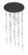 Innovations Lighting 148BK-B-21P-BB-G434-12CL - Crown Point - 21 Light - 48 inch - Brushed Brass - Multi Pendant