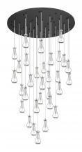  160BK-451-1P-PN-G451-5CL-20 - Owego - 31 Light - 60 inch - Polished Nickel - Multi Pendant