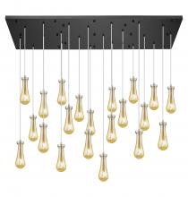 Innovations Lighting 172BK-451-1P-SN-G451-4ME - Owego - 21 Light - 71 inch - Brushed Satin Nickel - Multi Pendant