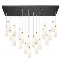 Innovations Lighting 172BK-B-21P-SN-G434-12WH - Crown Point - 21 Light - 71 inch - Brushed Satin Nickel - Multi Pendant