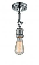  200F-PC - Bare Bulb 1 Light Semi-Flush Mount