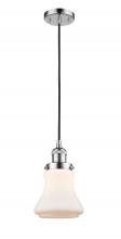 Innovations Lighting 201C-PC-G191 - Bellmont - 1 Light - 6 inch - Polished Chrome - Cord hung - Mini Pendant