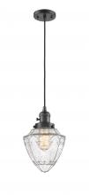  201CSW-OB-G664-7 - Bullet - 1 Light - 7 inch - Oil Rubbed Bronze - Cord hung - Mini Pendant