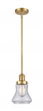 Innovations Lighting 201S-SG-G194 - Bellmont - 1 Light - 7 inch - Satin Gold - Stem Hung - Mini Pendant