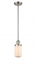  201S-SN-G311 - Dover - 1 Light - 5 inch - Brushed Satin Nickel - Stem Hung - Mini Pendant