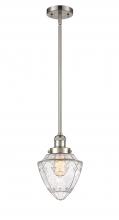 Innovations Lighting 201S-SN-G664-7-LED - Bullet - 1 Light - 7 inch - Brushed Satin Nickel - Stem Hung - Mini Pendant