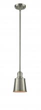  201S-SN-M9-SN - Addison - 1 Light - 5 inch - Brushed Satin Nickel - Stem Hung - Mini Pendant