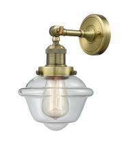 Innovations Lighting 203-AB-G532-LED - Oxford - 1 Light - 8 inch - Antique Brass - Adjustable Sconce