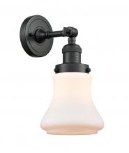  203-BK-G191 - Bellmont - 1 Light - 7 inch - Matte Black - Sconce