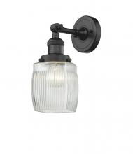  203-BK-G302 - Colton - 1 Light - 6 inch - Matte Black - Sconce