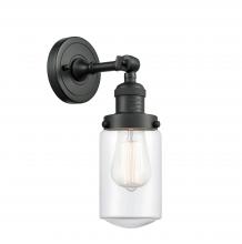  203-BK-G312 - Dover - 1 Light - 5 inch - Matte Black - Sconce