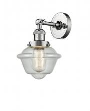 Innovations Lighting 203-PC-G534 - Oxford - 1 Light - 8 inch - Polished Chrome - Adjustable Sconce